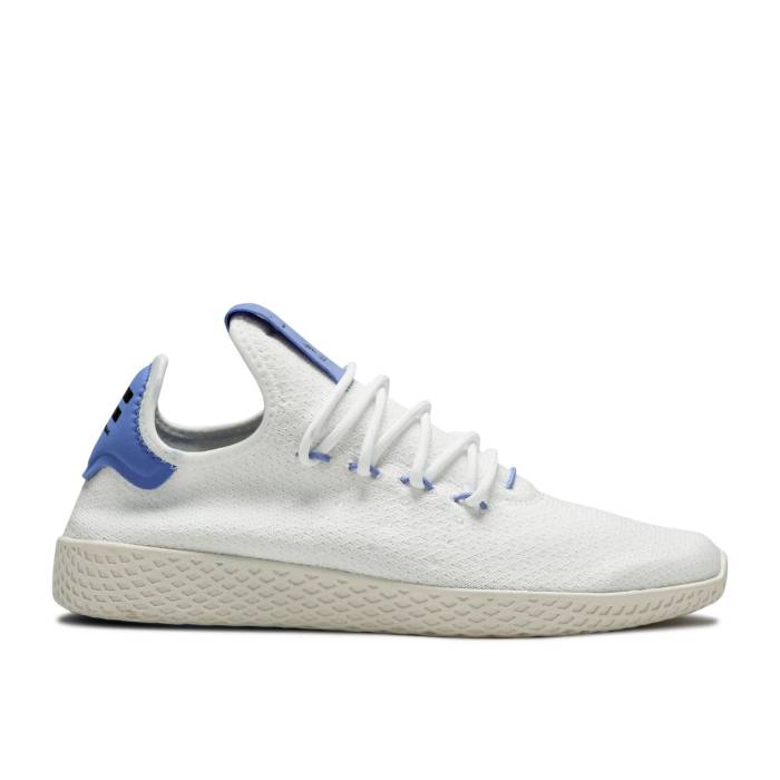 アディダス Adidas 【 Pharrell X Tennis Hu White Lilac Men Cloud White/Real Lilac/Chalk White 】 テニス メンズ 白色 ホワイト レアル