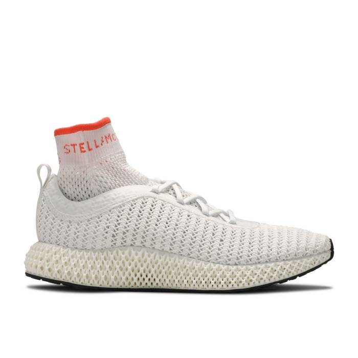 アディダス Adidas 【 Stella Mccartney X Wmns Alphaedge 4D 'Core White True Orange' Women Core White/True Orange/Core Black 】 白色 ホワイト レディース コア 白色 ホワイト orange 橙・オレンジ 黒色 ブラック|スニケス