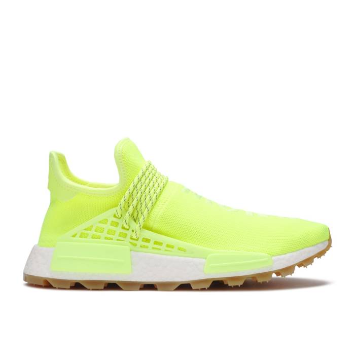 アディダス Adidas 【 Pharrell X Nmd Human Race Trail Prd \u0027Know Soul\u0027 Men Solar Yellow/Hi Res Yellow/Gum 】 NMD メンズ yellow 黄味がかった・黄色