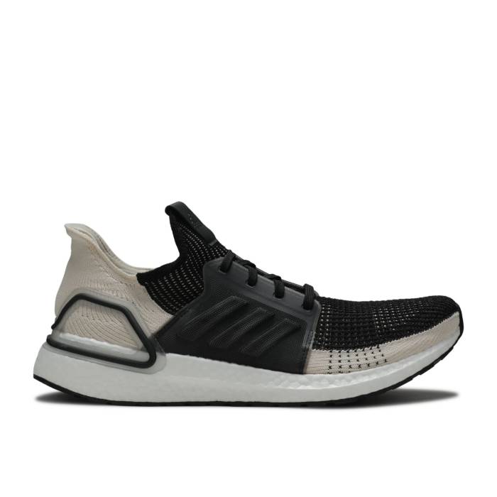 アディダス Adidas 【 Ultraboost 19 'Black Linen' Men Core Black/Linen/Crystal White 】 メンズ コア 黒色 ブラック 白色 ホワイト