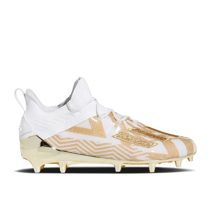 アディダス Adidas 【 Adizero X Cleat \u0027Anniversary\u0027 Men Cloud White/Gold Metallic/Gold Metallic 】 アディゼロ メンズ 白いこと 白いこと ゴールド メンズ靴-スニーカー