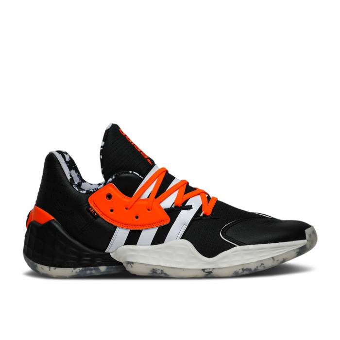 アディダス Adidas 【 Daniel Patrick X Harden Vol. 4 'Solar Orange' Men Core Black/Cloud White/Solar Orange 】 ハーデン メンズ コア 黒色 ブラック 白色 ホワイト orange 橙・オレンジ|スニケス