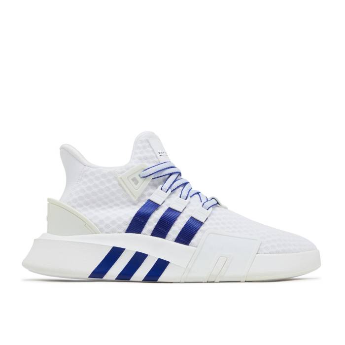 アディダス Adidas 【 Eqt Bask Adv 'White Active Blue' Men Footwear White/Active Blue/Core Black 】 メンズ 白色 ホワイト 青色 ブルー コア 黒色 ブラック