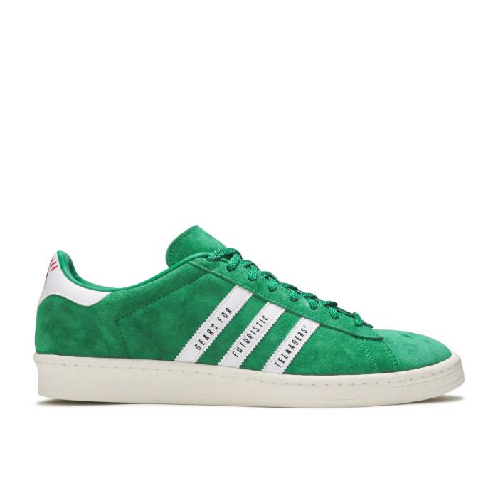 アディダス Adidas 【 Human Made X Campus \u0027Green\u0027 Men Green/Footwear White/Off White 】 構内 メンズ green 緑・緑であること 白いこと 白いこと