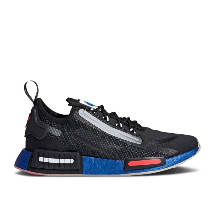 アディダス Adidas 【 Nasa X Nmd_R1 Spectoo \u0027Core Black\u0027 Men Core Black/Core Black/Solar Red 】 メンズ 中核グループ 黒いこと 黒いこと Red 赤・赤いこと