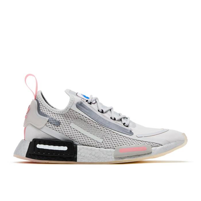 アディダス Adidas 【 Nasa X Wmns Nmd_R1 Spectoo \u0027Grey Core Black\u0027 Women Grey/Hazy Rose/Core Black 】 中核グループ レディース 薄墨色 薄墨色 Rose サクラ色 中核グループ 黒いこと 黒いこと レディース靴-靴-スニーカー
