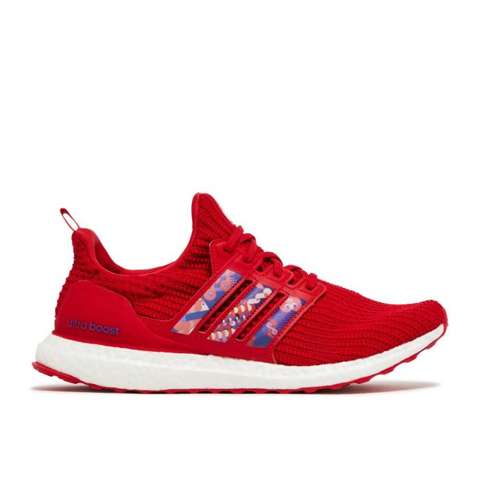 アディダス Adidas 【 Ultraboot 4.0 Dna Chinese New Year - Scarlet Men Scarlet/Collegiate Purple/Cloud White 】 メンズ Purple 紫・パープル 白色 ホワイト