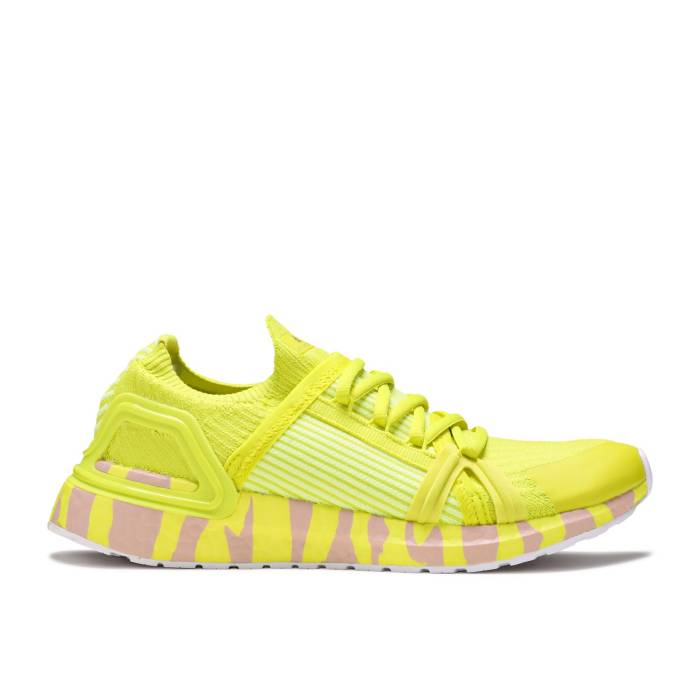 アディダス Adidas 【 Stella Mccartney X Wmns Ultraboost 20 \u0027Acid Yellow\u0027 Women Acid Yellow/Acid Yellow/Pearl Rose 】 レディース yellow 黄味がかった・黄色 パール Rose さくら色