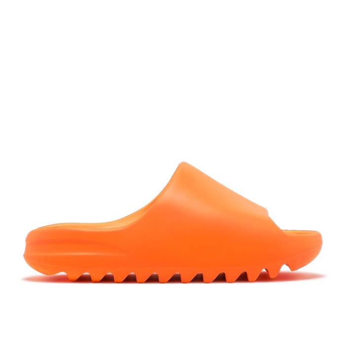 アディダス Adidas 【 Yeezy Slides \u0027Enflame Orange\u0027 Men Enflame Orange/Enflame Orange/Enflame Orange 】 メンズ orange 橙・オレンジ色