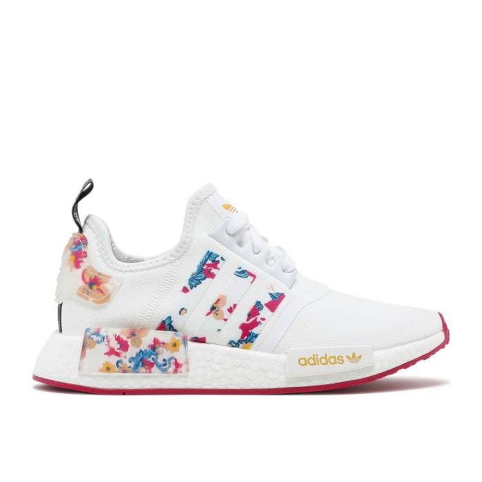 アディダス Adidas 【 Her Studio London X Wmns Nmd_R1 'Floral - White' Women Cloud White/Bold Pink/Legend Ink 】 スタジオ レディース 白色 ホワイト pink ピンク Legend レジェンド｜スニケス 34,970円