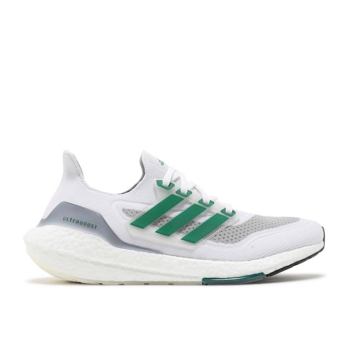 アディダス Adidas 【 Ultraboost 21 White Sub Green Men Cloud White/Sub Green/Core Black 】 メンズ 白色 ホワイト green 緑・グリーン コア 黒色 ブラック