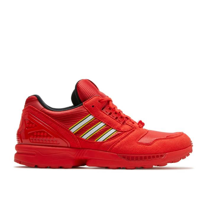 アディダス Adidas 【 Lego X Zx 8000 \u0027Color Pack - Active Red\u0027 Men Active Red/Footwear White/Active Red 】 メンズ Red 赤・赤いこと 白いこと 白いこと