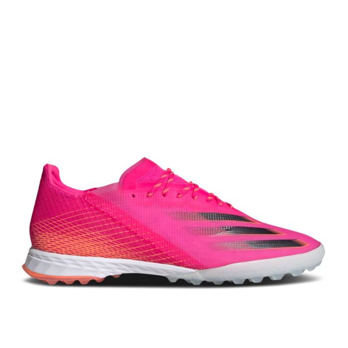アディダス Adidas 【 X Ghosted.1 Tf 'Shock Pink' Men Shock Pink/Core Black/Screaming Orange 】 メンズ ショック pink ピンク コア 黒色 ブラック orange 橙・オレンジ｜スニケス