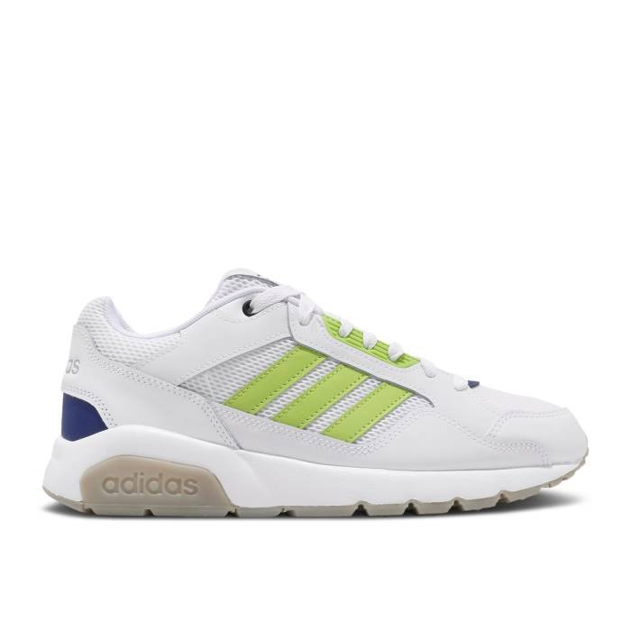 アディダス Adidas 【 Run 90S 'White Green' Men White/Green/Grey 】 ラン メンズ 白色 ホワイト green 緑・グリーン 灰色 グレー|スニケス