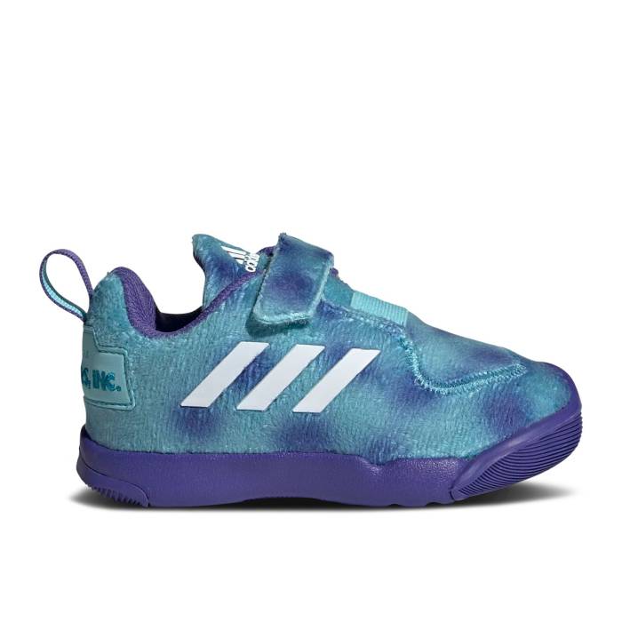 アディダス Adidas 【 Monsters Inc. X Activeplay Infant 'Best Scarer' Infant Sonic Aqua/Cloud White/Light Aqua 】 キッズ ベビー マタニティ ベビーファッション 靴 スニーカー ベビー アクア 白色 ホワイト画像