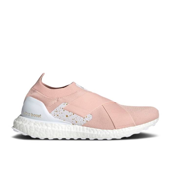 アディダス Adidas 【 Wmns Ultraboost Slip-On Dna \u0027Vapour Pink\u0027 Women Vapour Pink/Gold Metallic/Cloud White 】 slip-on スリッポン レディース pink さくら色 ゴールド 白いこと 白いこと