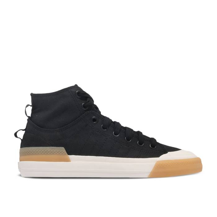 アディダス Adidas 【 Nizza High Dl Black White Men Core Black/Core Black/Off White 】 ハイ メンズ コア 黒色 ブラック 白色 ホワイト