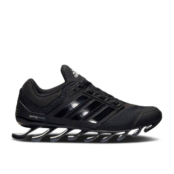 アディダス Adidas 【 Springblade Drive J 'Black Onix' Youth Black/Onix/Metallic Silver 】 ジュニア キッズ 黒色 ブラック Silver 銀色・シルバー