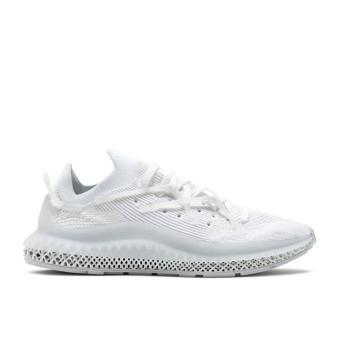 アディダス Adidas 【 4D Fusio Triple White Men Cloud White/Cloud White/Cloud White 】 メンズ 白色 ホワイト