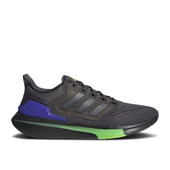 アディダス Adidas 【 Eq21 Run Grey Blue Green Men Grey Six/Grey Six/Core Black 】 ラン 青色 ブルー メンズ 灰色 グレー コア 黒色 ブラック
