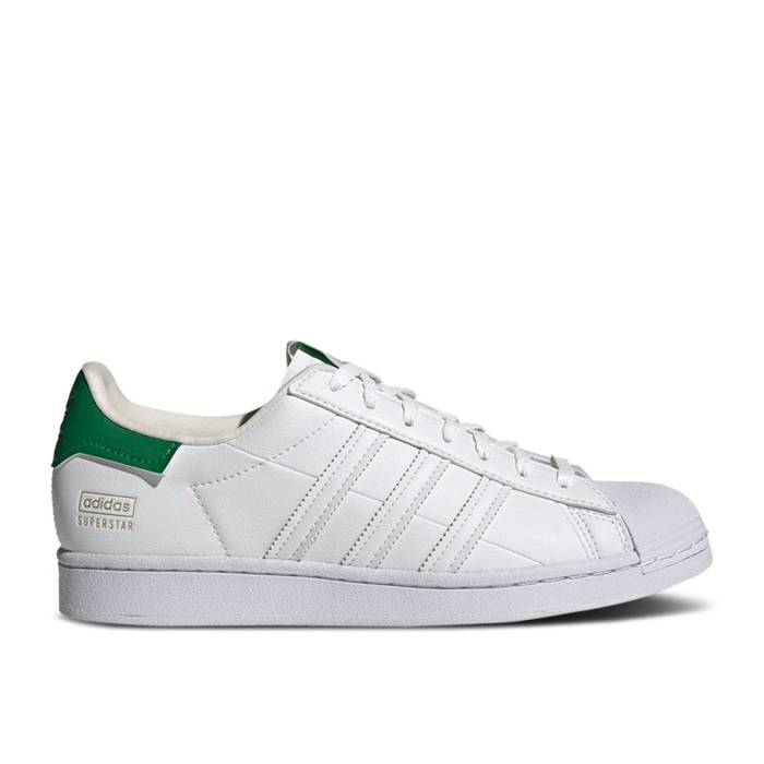 アディダス Adidas 【 Superstar 'White Green' Men Cloud White/Off White/Green 】 Superstar スーパースター メンズ 白色 ホワイト green 緑・グリーン｜スニケス