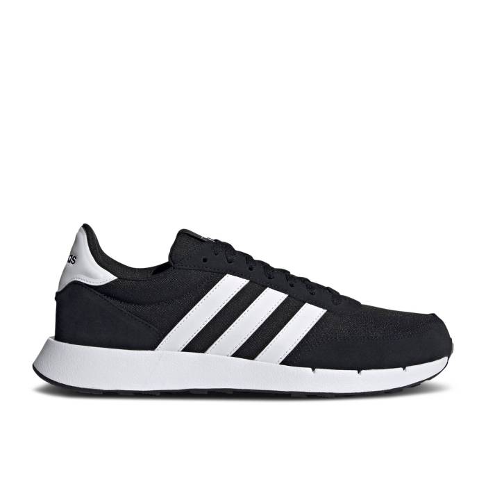 アディダス Adidas 【 Run 60S 2.0 Black White Men Core Black/Cloud White/Core Black 】 ラン メンズ コア 黒色 ブラック 白色 ホワイト