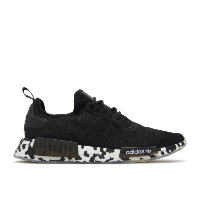 アディダス Adidas 【 Nmd_R1 'Color Splash - Black' Men Core Black/Cloud White/Cloud White 】 メンズ コア 黒色 ブラック 白色 ホワイト