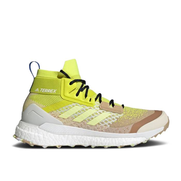 アディダス Adidas 【 Terrex Free Hiker Primeblue 'Pulse Yellow Beige Tone' Men Beige Tone/Pulse Yellow/Acid Yellow 】 フリー yellow 黄色・イエロー ベージュ メンズ ベージュ yellow 黄色・イエロー
