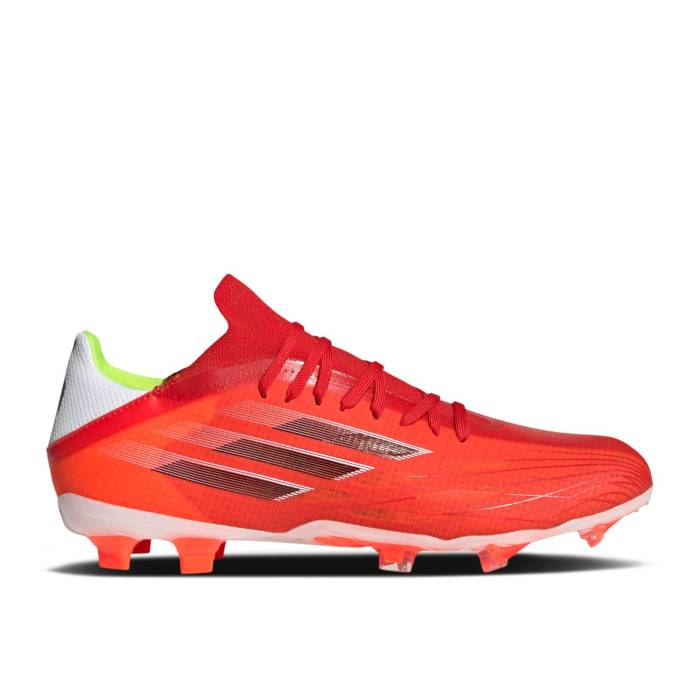 アディダス Adidas 【 X Speedflow.2 Fg 'Red' Men Red/Core Black/Solar Red 】 メンズ Red 赤・レッド コア 黒色 ブラック