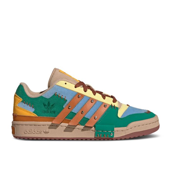 アディダス Adidas 【 Melting Sadness X Forum Exhibit Low \u0027Puppet Costume - Tech Copper\u0027 Men Active Gold/Tech Copper/Pale Nude 】 討論会 テック メンズ ゴールド テック 銅色 コッパー