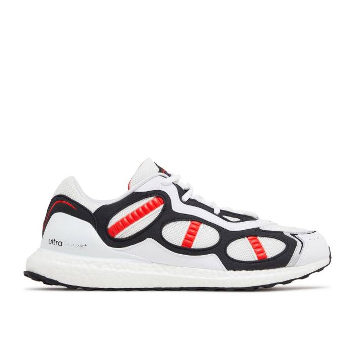 アディダス Adidas 【 Ultraboost Supernova Dna 'White Vivid Red' Men Cloud White/Vivid Red/Core Black 】 スーパーノバ・ノヴァ メンズ 白色 ホワイト Red 赤・レッド コア 黒色 ブラック｜スニケス