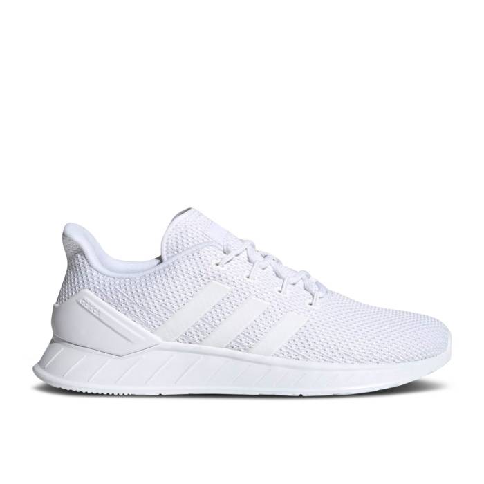 アディダス Adidas 【 Questar Flow Nxt \u0027Triple White\u0027 Men Cloud White/Cloud White/Cloud White 】 流通受け答え メンズ 白いこと 白いこと