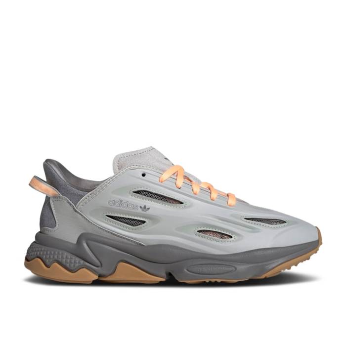アディダス Adidas 【 Ozweego Celox \u0027Grey Acid Orange\u0027 Men Grey Two/Grey Two/Acid Orange 】 メンズ 薄墨色 薄墨色 orange 橙・オレンジ色