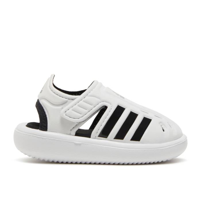 アディダス Adidas 【 Summer Closed Toe Water Sandal I 'White Black' Infant Cloud White/Core Black/Cloud White 】 Summer サマー ベビー 白色 ホワイト コア 黒色 ブラック