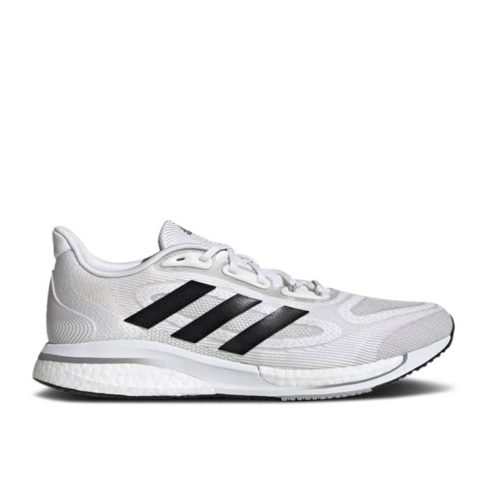 アディダス Adidas 【 Supernova+ \u0027White Grey\u0027 Men Cloud White/Core Black/Grey Three 】 メンズ 白いこと 白いこと 中核グループ 黒いこと 黒いこと 薄墨色 薄墨色