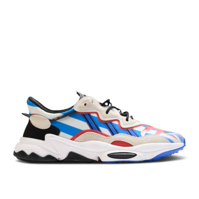 アディダス Adidas 【 Bait X Street Fighter X Ozweego 'E. Honda' Men White/Blue/Bright Blue 】 ベイト street ストリート ファイター メンズ 白色 ホワイト 青色 ブルー
