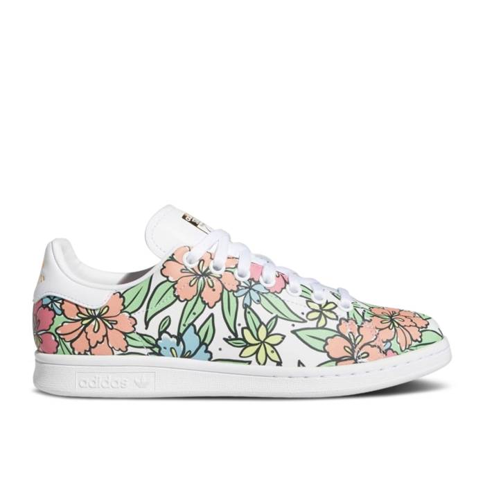アディダス Adidas 【 Wmns Stan Smith 'All-Over Floral Print' Women Cloud White/Cloud White/Ambient Blush 】 レディース 白色 ホワイト｜スニケス 39,260円