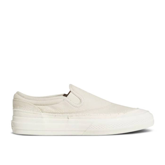 アディダス Adidas 【 Nizza Rf Slip-On \u0027Bliss White\u0027 Men Bliss/Bliss/Chalk White 】 slip-on スリッポン メンズ 白いこと 白いこと