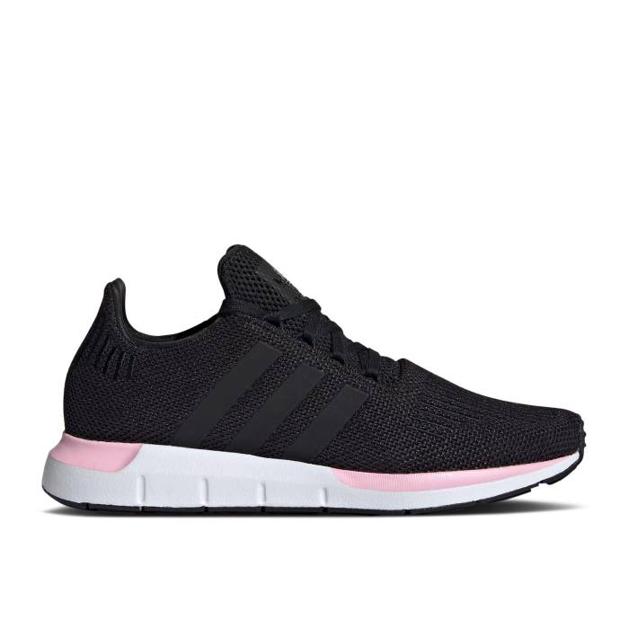 アディダス Adidas 【 Wmns Swift Run 'Black True Pink' Women Core Black/Core Black/True Pink 】 Swift ラン レディース コア 黒色 ブラック pink ピンク|スニケス