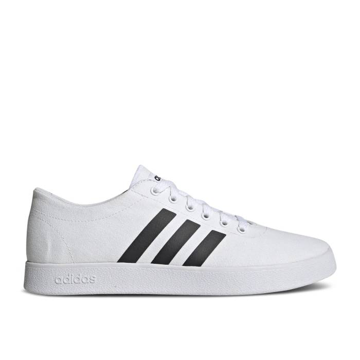 アディダス Adidas 【 Easy Vulc 2.0 White Black Men Cloud White/Core Black/Cloud White 】 メンズ 白色 ホワイト コア 黒色 ブラック