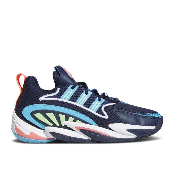 アディダス Adidas 【 Crazy Byw 2.0 Collegiate Navy Signal Cyan Men Collegiate Navy/Signal Cyan/Cloud White 】 クレイジー 紺色 ネイビー メンズ 紺色 ネイビー シアン 白色 ホワイト
