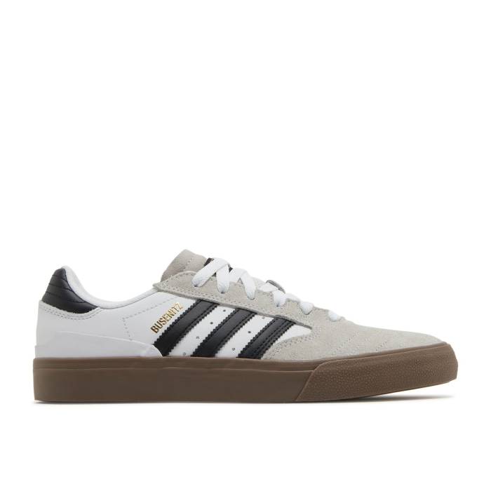アディダス Adidas 【 Busenitz Vulc 2 \u0027White Gum\u0027 Men Cloud White/Core Black/Gold Metallic 】 メンズ 白いこと 白いこと 中核グループ 黒いこと 黒いこと ゴールド