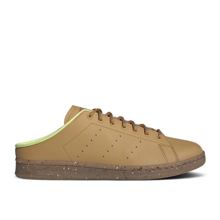 アディダス Adidas 【 Stan Smith Mule Plant And Grow Men Golden Beige/Golden Beige/Semi Frozen Yellow 】 メンズ ベージュ yellow 黄色・イエロー