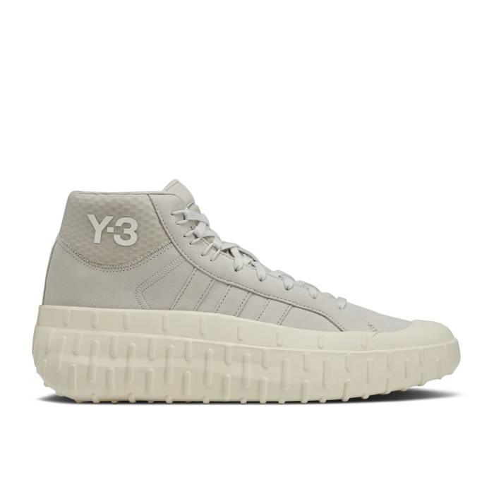 アディダス Adidas 【 Y-3 Gr.1P High \u0027Talc Bliss\u0027 Men Talc/Bliss/Cream White 】 御機嫌 メンズ 皮膚軟化剤 白いこと 白いこと