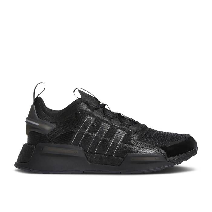 アディダス Adidas 【 Wmns Nmd_V3 \u0027Core Black\u0027 Women Core Black/Core Black/Silver Metallic 】 レディース 中核グループ 黒いこと 黒いこと Silver しろがね色・しろがね色