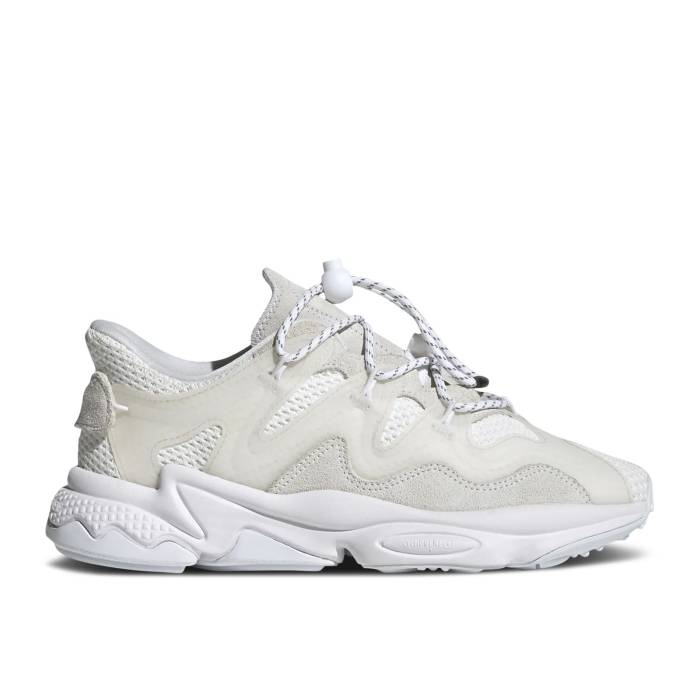 アディダス Adidas 【 Wmns Ozweego Plus \u0027White\u0027 Women Cloud White/Silver Metallic/Cloud White 】 レディース 白いこと 白いこと Silver しろがね色・しろがね色