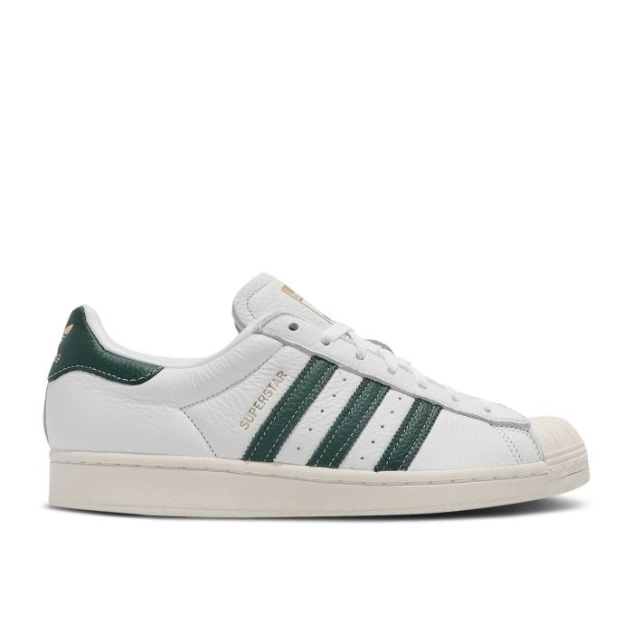 アディダス Adidas 【 Superstar \u0027White Collegiate Green\u0027 Men Cloud White/Collegiate Green/Gold Foil 】 Superstar はやりっ子 メンズ 白いこと 白いこと green 緑・緑であること ゴールド