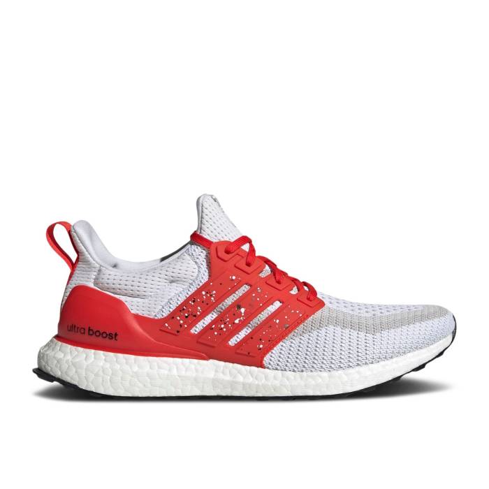 アディダス Adidas 【 Ultraboost 2.0 Dna 'City Pack - Singapore' Men Cloud White/Solar Red/Core Black 】 メンズ 白色 ホワイト Red 赤・レッド コア 黒色 ブラック