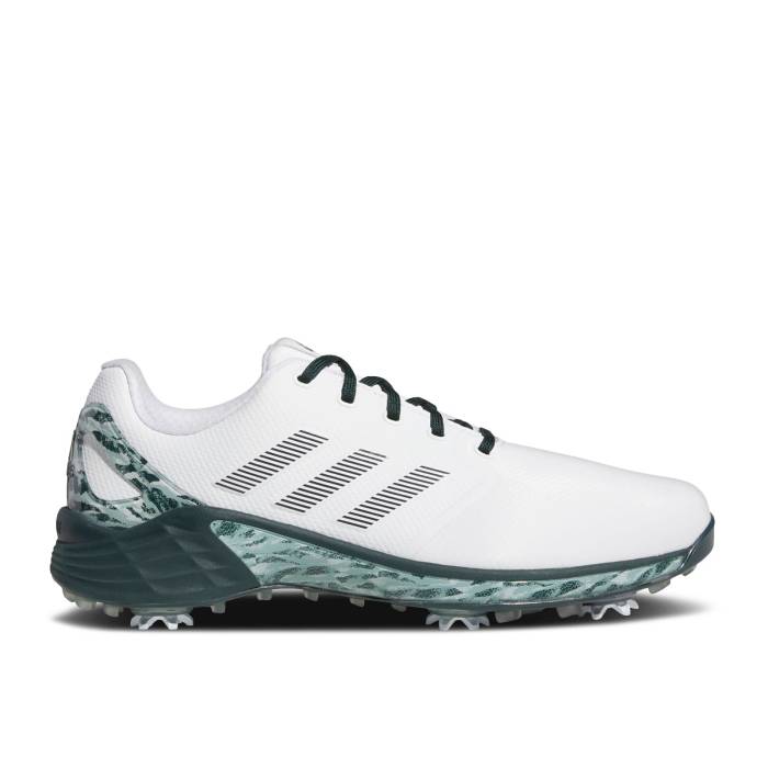 アディダス Adidas 【 Collin Morikawa X Zg21 \u0027White Linen Green\u0027 Men Cloud White/Linen Green/Shadow Green 】 メンズ 白いこと 白いこと green 緑・緑であること シャドー・シャドウ