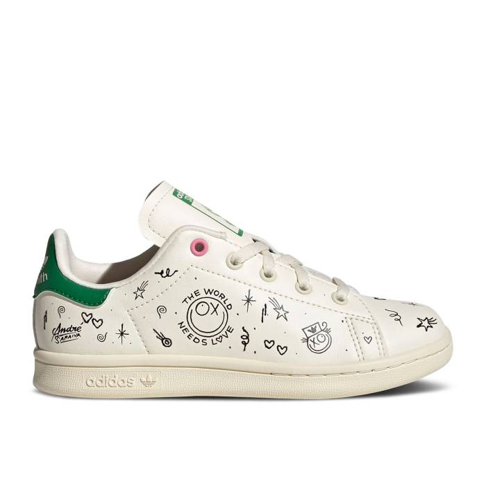 アディダス Adidas 【 Youth Cream White/Cream White/Core Black 】 ジュニア キッズ クリーム 白色 ホワイト コア 黒色 ブラック|スニケス